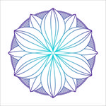 曼陀罗花纹