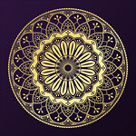 曼陀罗花纹