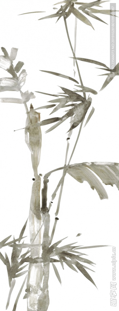 中国风竹子绘画