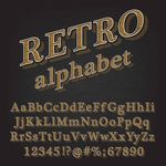 立体字母数字