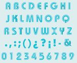 立体字母数字