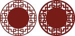 雕刻花框