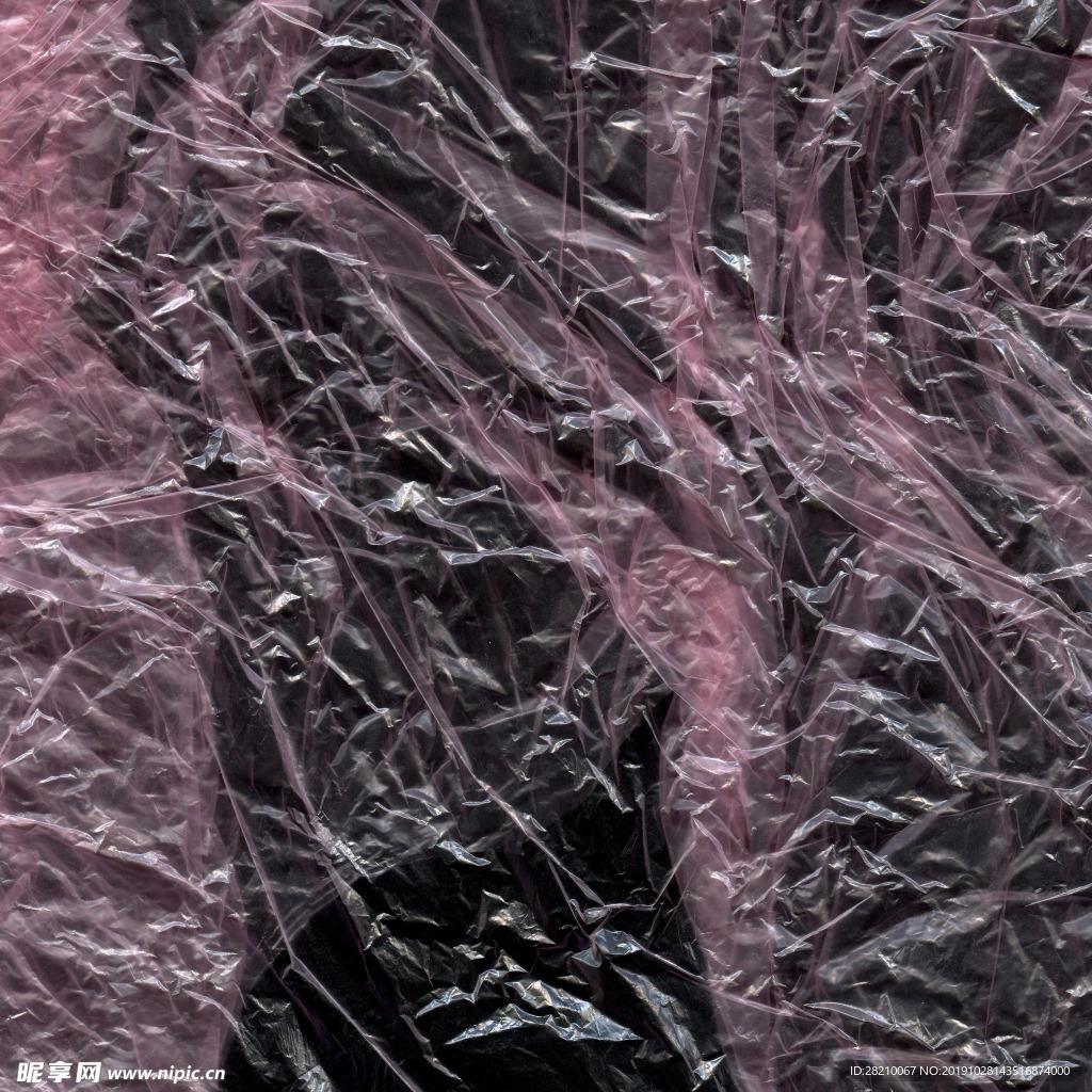 透明薄膜塑料叠层纹理设计素材