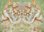 玉雕花鸟