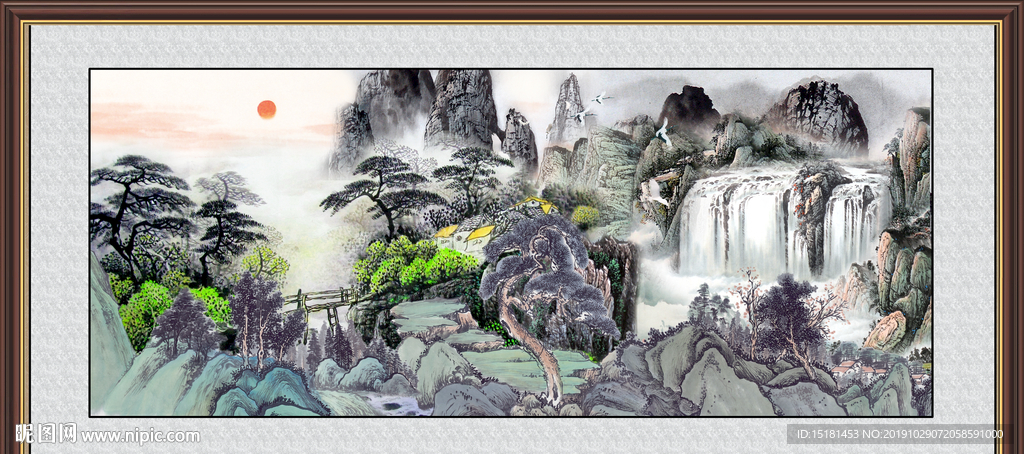 山水画