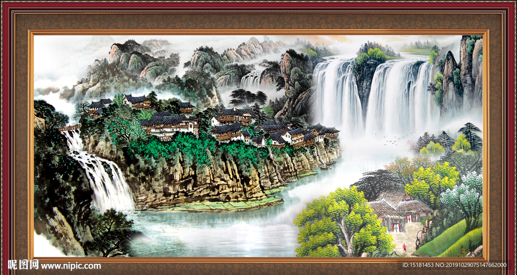山水画