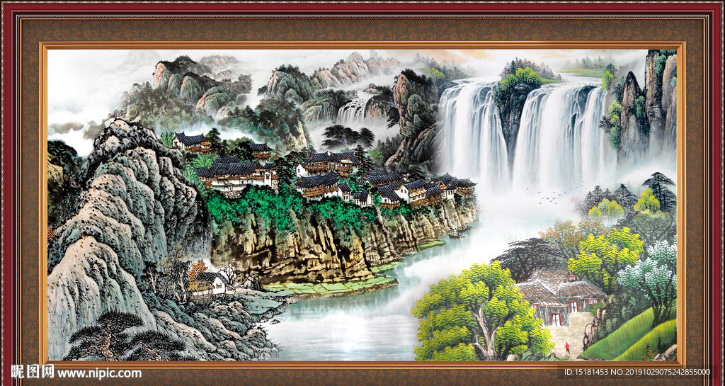山水画