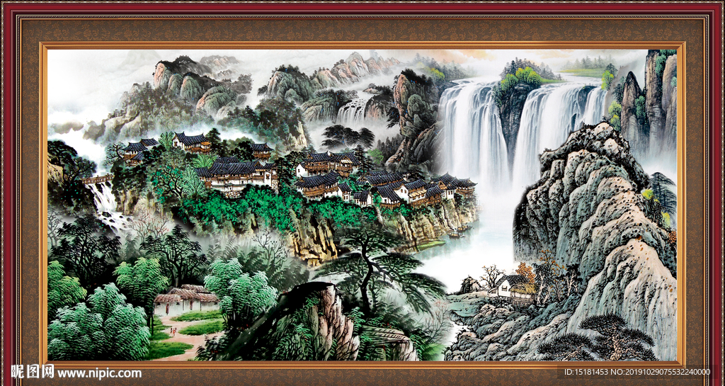 风景如画