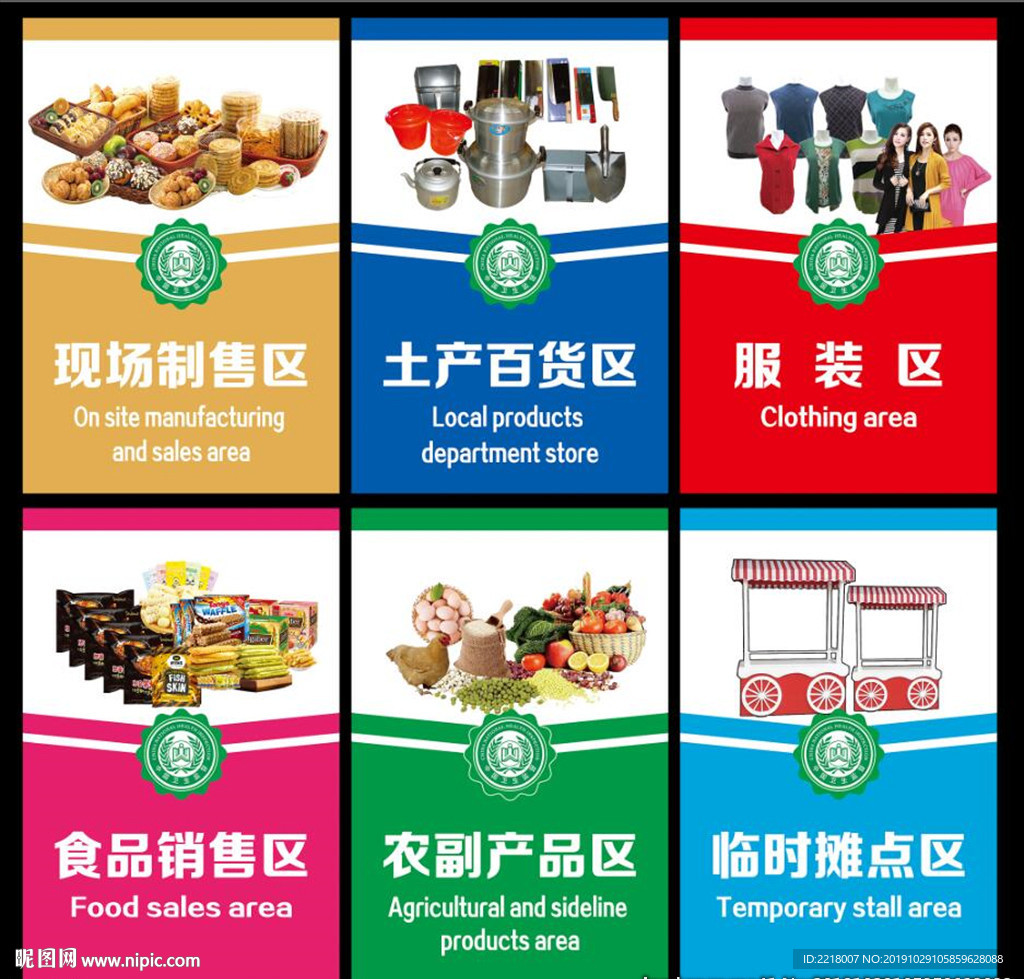 销售区标识