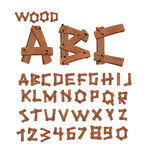 木板字母