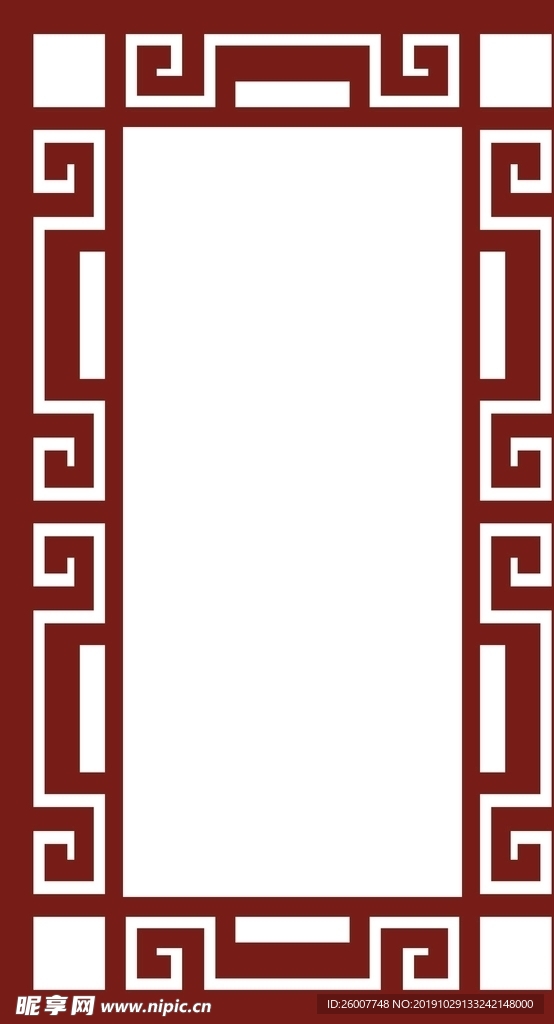 雕刻花框