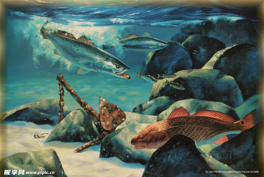 动物油画