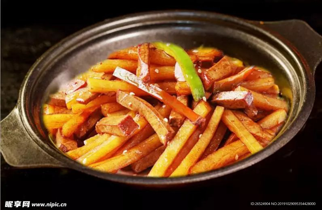 干锅土豆条