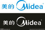 美的logo