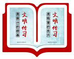 党建文明传习所展板