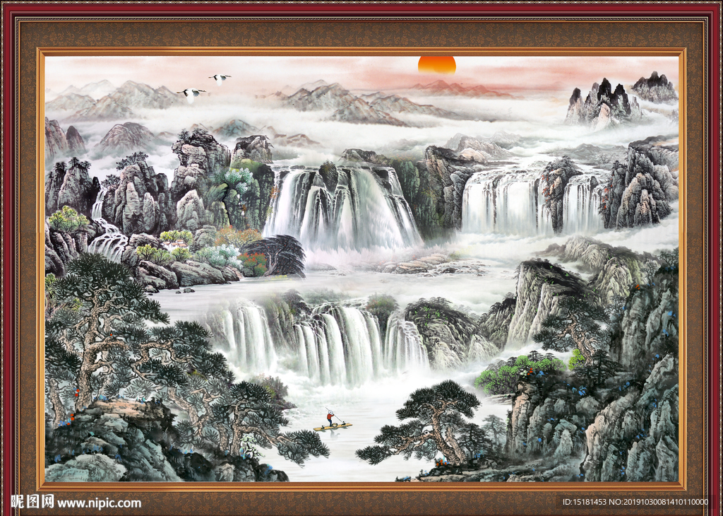 山水画
