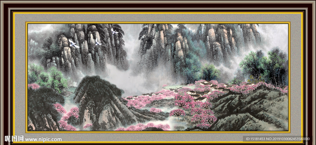 山水画