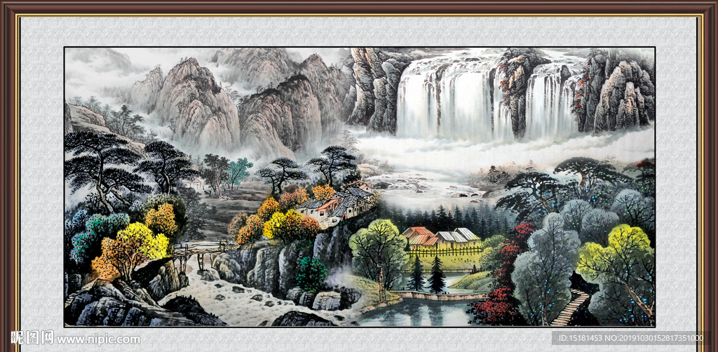 山水画