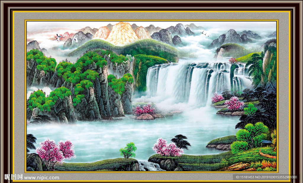 山水画