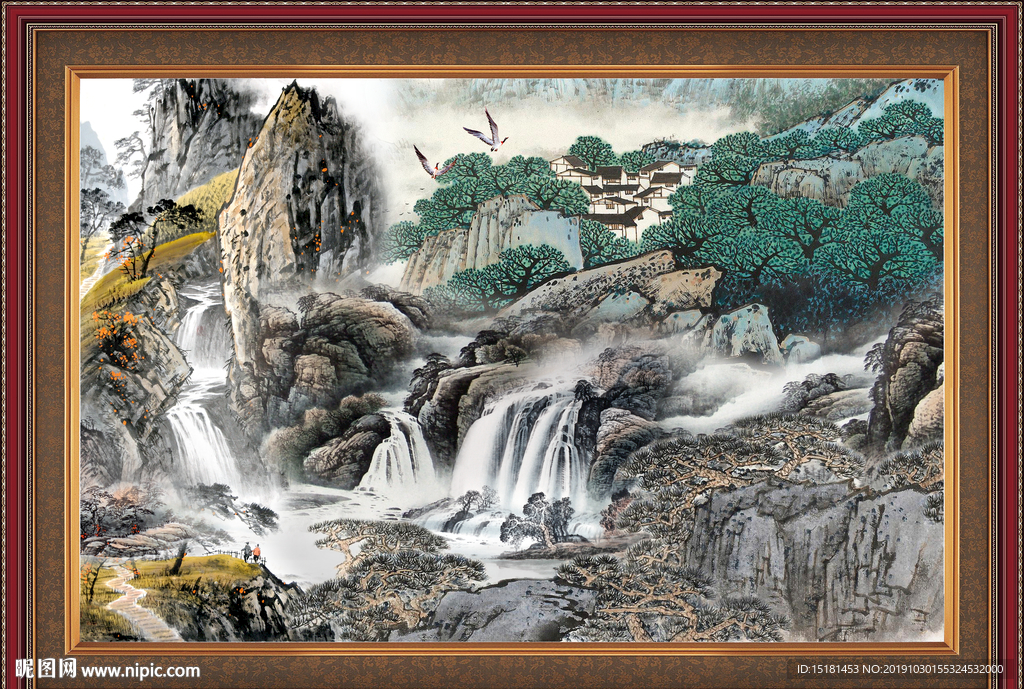 山水画