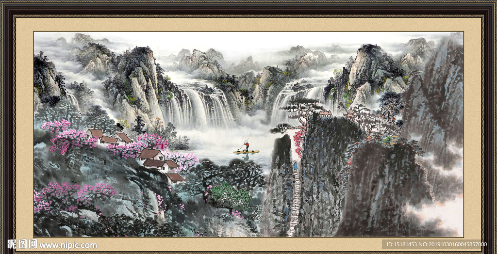 山水画