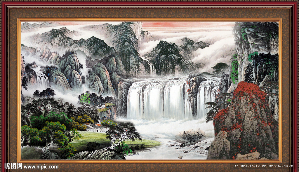 山水画