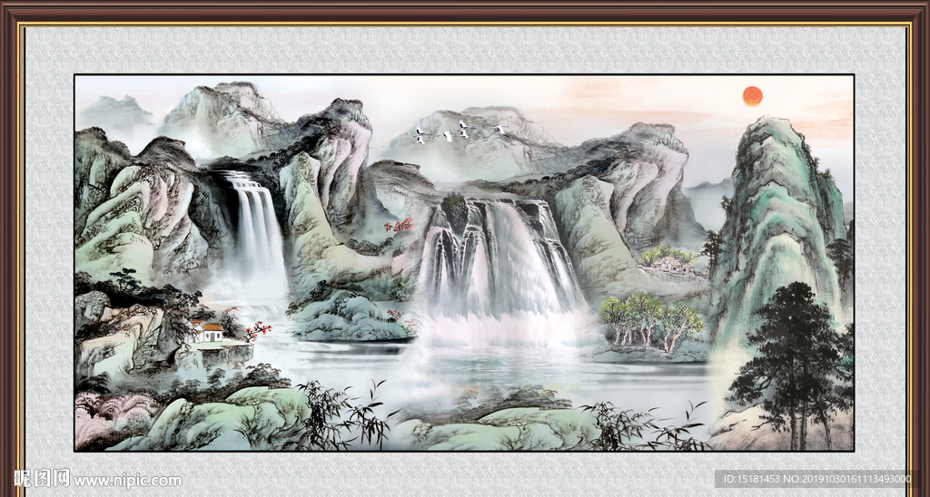 山水画