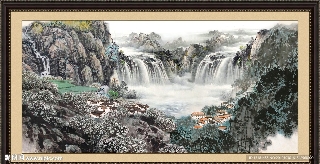 山水画