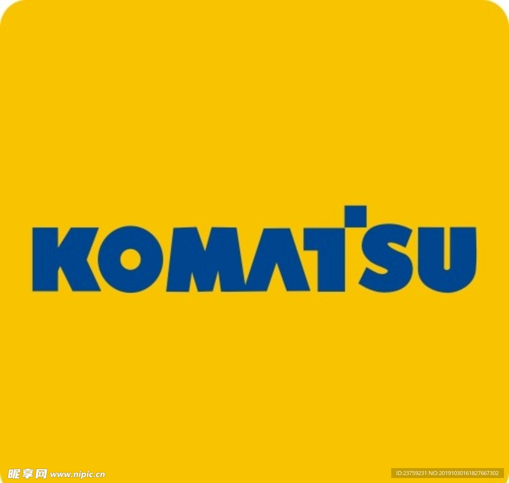 komatsu小松标志LOGO