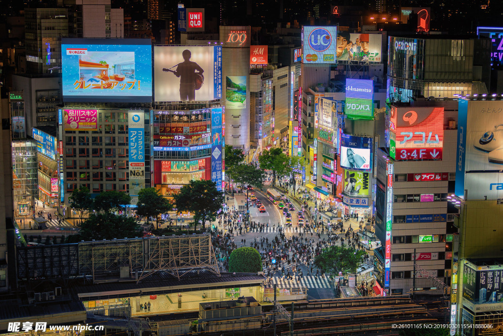 日本东京街景摄影