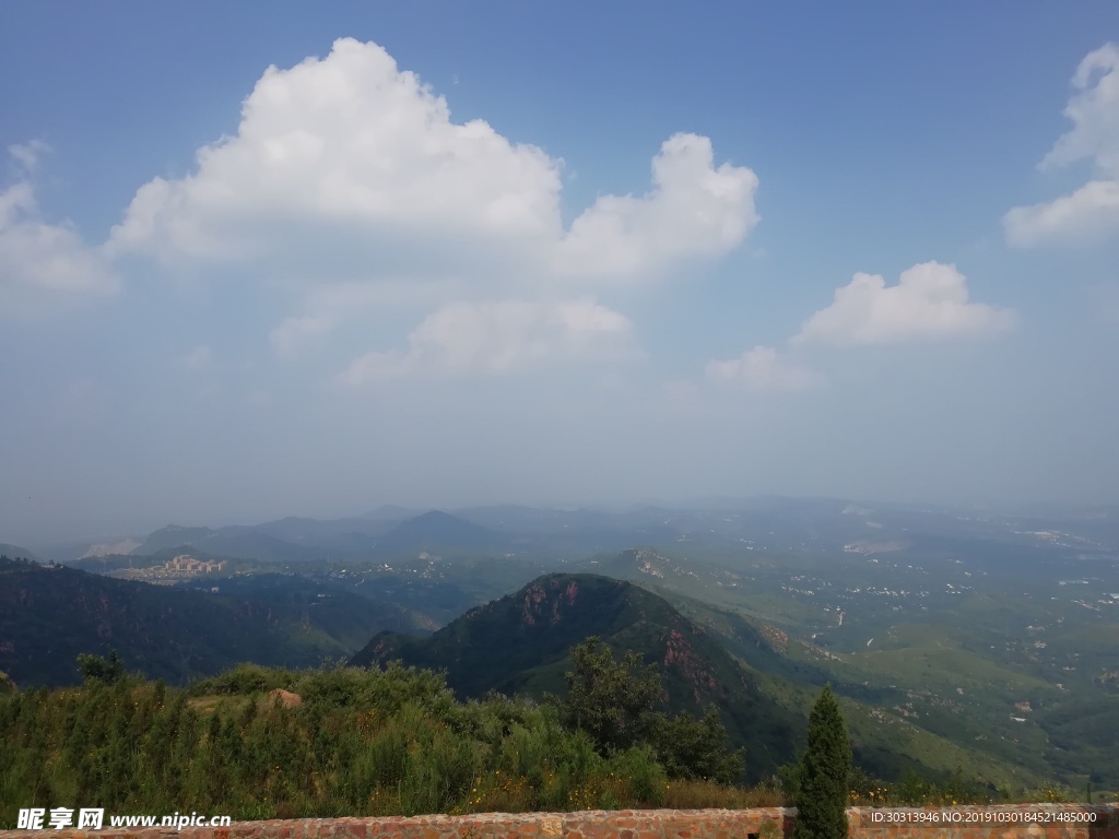 山顶的天空