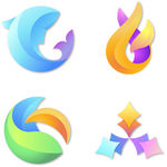 图标LOGO彩色标志ICON图