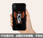 狼图案手机壳