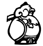 猪八戒 窗花 剪影 中国风