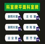 科室牌企业模板