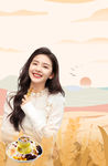 青春 活力 黄色 美少女 麦子