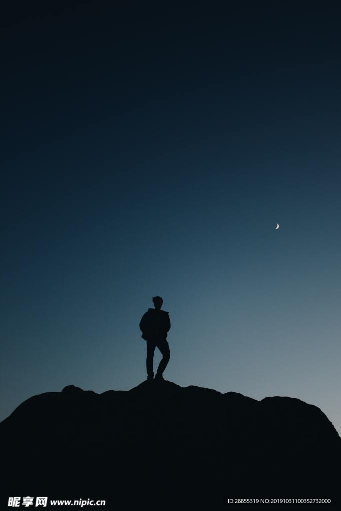夜晚剪影