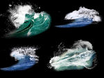 水浪浪花