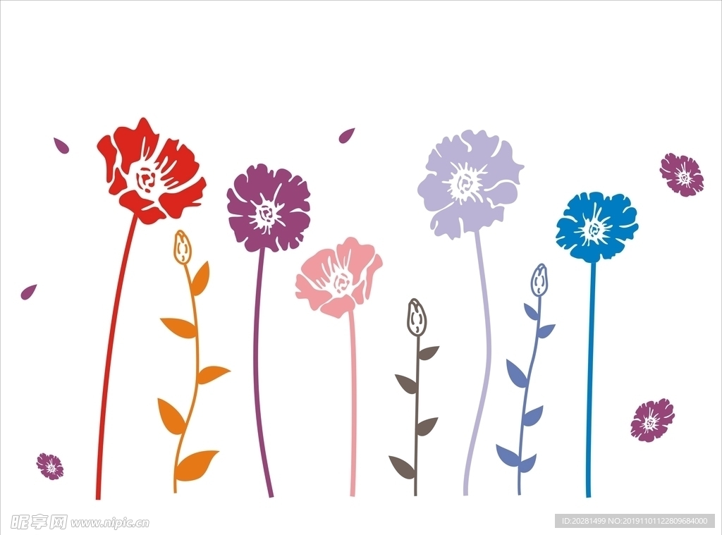 花矢量图