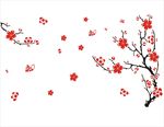 梅花矢量图