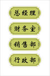 门牌