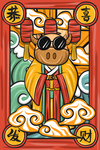 国潮插画