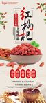 中药材红枸杞展架