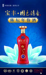 宝丰陈坛15年蓝背景