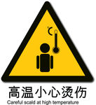 高温小心烫伤