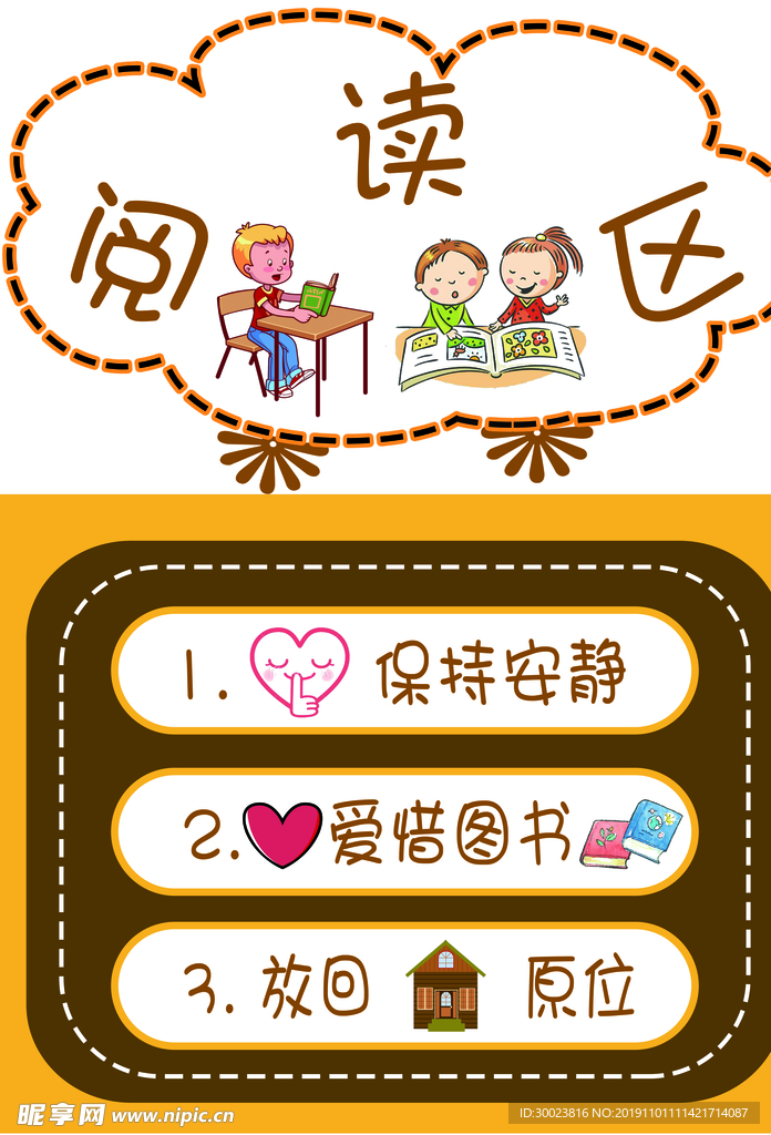 阅读区