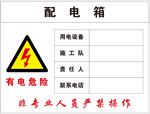 配电箱标识牌