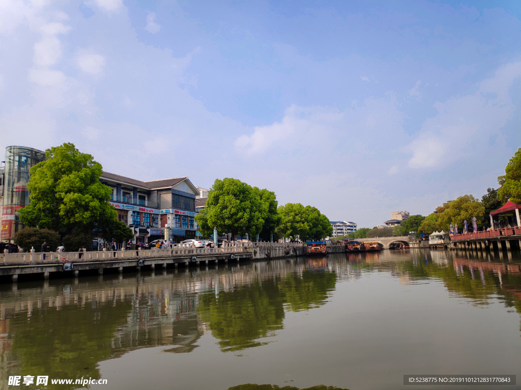 无锡古运河岸