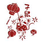 2020鼠年 鼠年艺术字