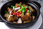 青豆烧茄子